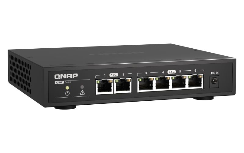 QNAP QSW-2104-2T Left-Top