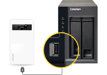 Seamless synchronizes with the Turbo NAS