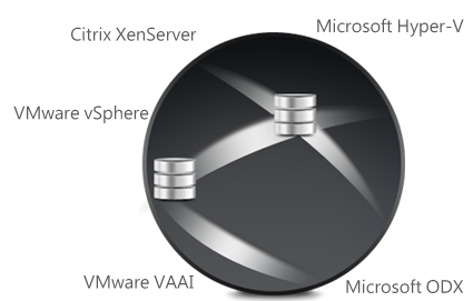 Storage for comprehensive virtualization applications