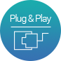 Plug and play icon